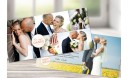 Danksagungskarte Hochzeit "Wir sagen Danke" altrosa