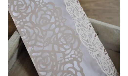 Hochzeitseinladungen "Vintage Rose"