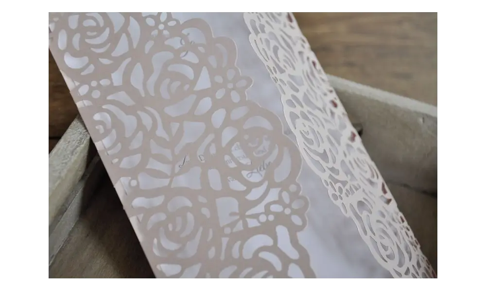 Hochzeitseinladungen "Vintage Rose"
