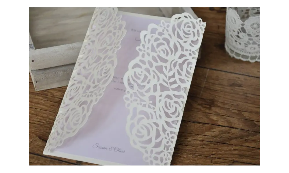 Hochzeitseinladungen "Vintage Rose"