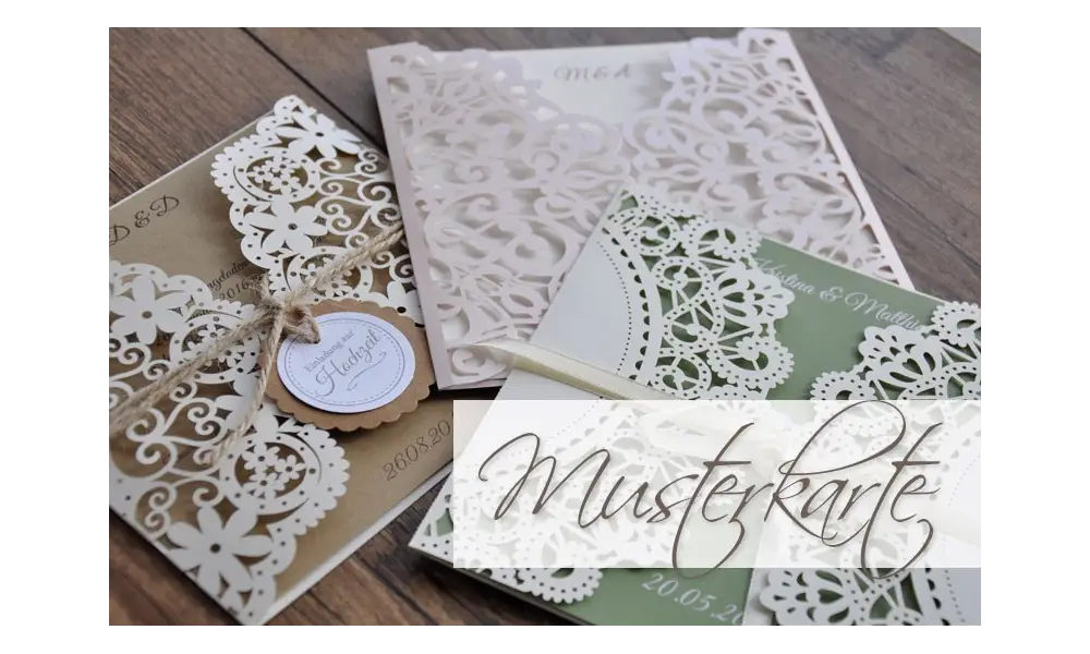 Qualitätsmuster Lasercut