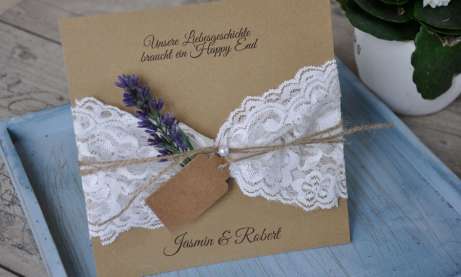 Unsere neuen Hochzeitseinladungen