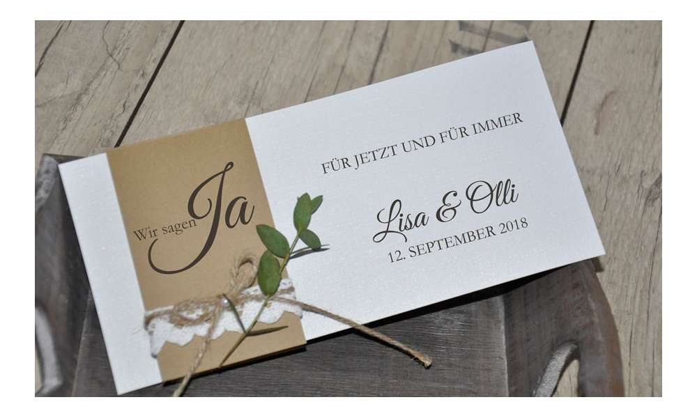 Unsere neuen Hochzeitseinladungen