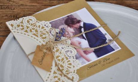 Unsere neuen Dankeskarten zur Hochzeit