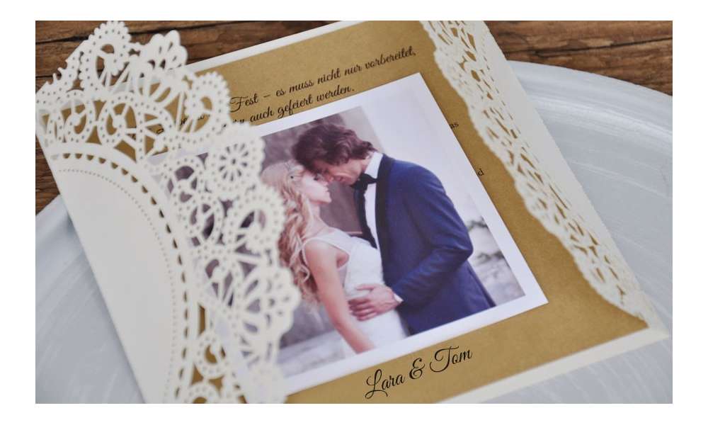 Unsere neuen Dankeskarten zur Hochzeit