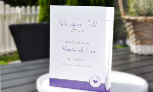 Kirchenheft Hochzeit