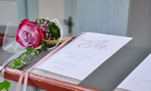 Kirchenheft Hochzeit Vorlage