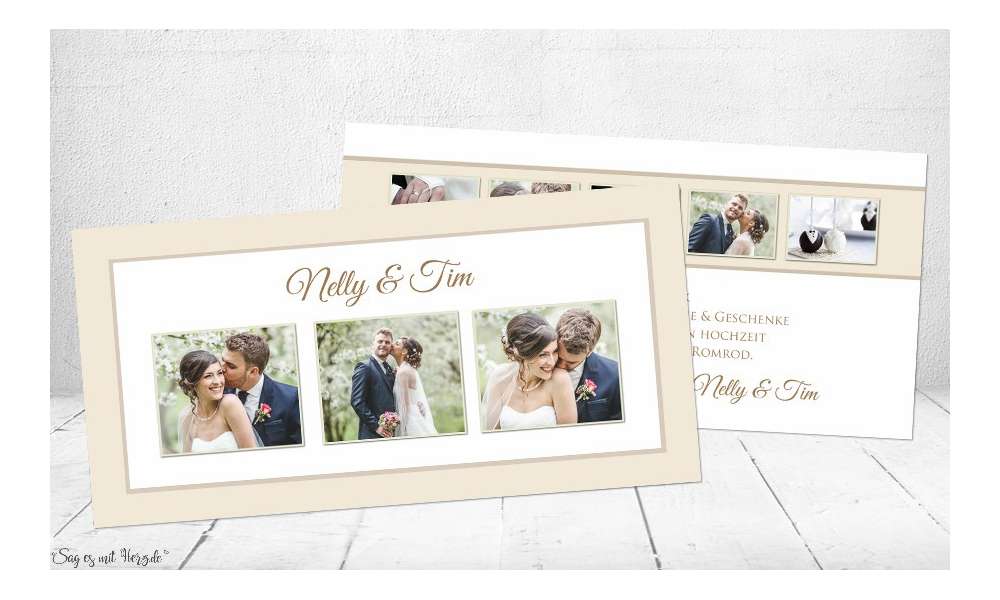 Danksagungskarten-Hochzeit Danksagungskarten-Hochzeit