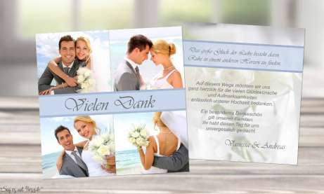 Danksagung Hochzeit