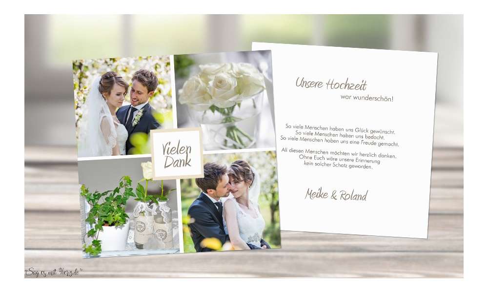 Danksagung-Hochzeit Danksagung-Hochzeit