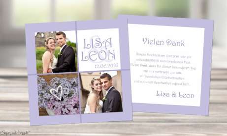 Danksagung Hochzeit