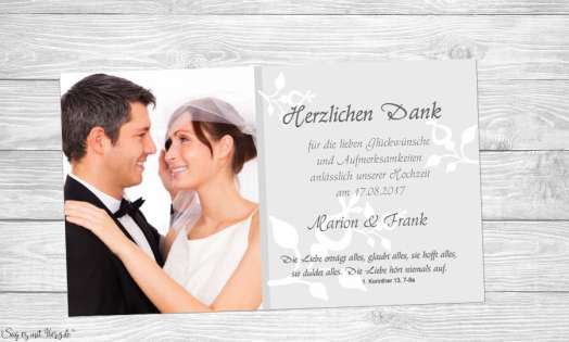 Fotokarten Hochzeit