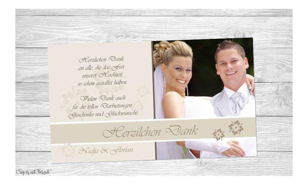 Fotokarten Hochzeit