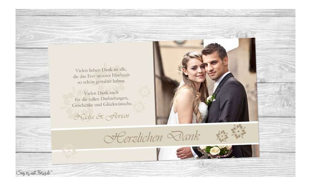 Fotokarten Hochzeit