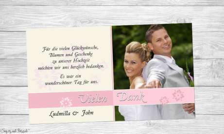 Fotokarten Hochzeit
