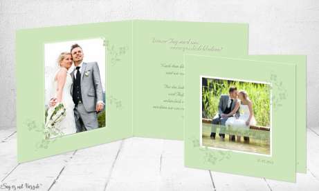 Dankeskarten Hochzeit Klappkarte