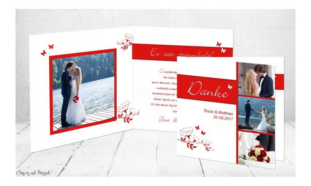 Fotokarte Hochzeit Klappkarte Fotokarte Hochzeit Klappkarte