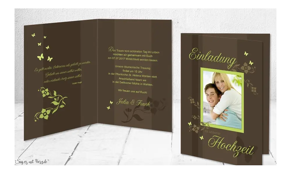 Einladungen Hochzeit