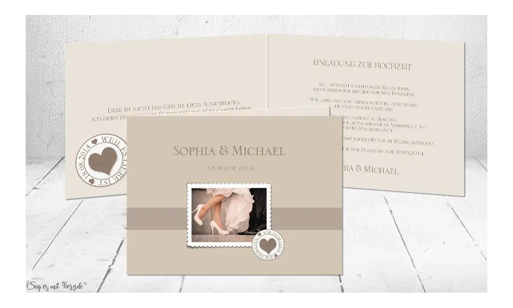 Einladung Hochzeit