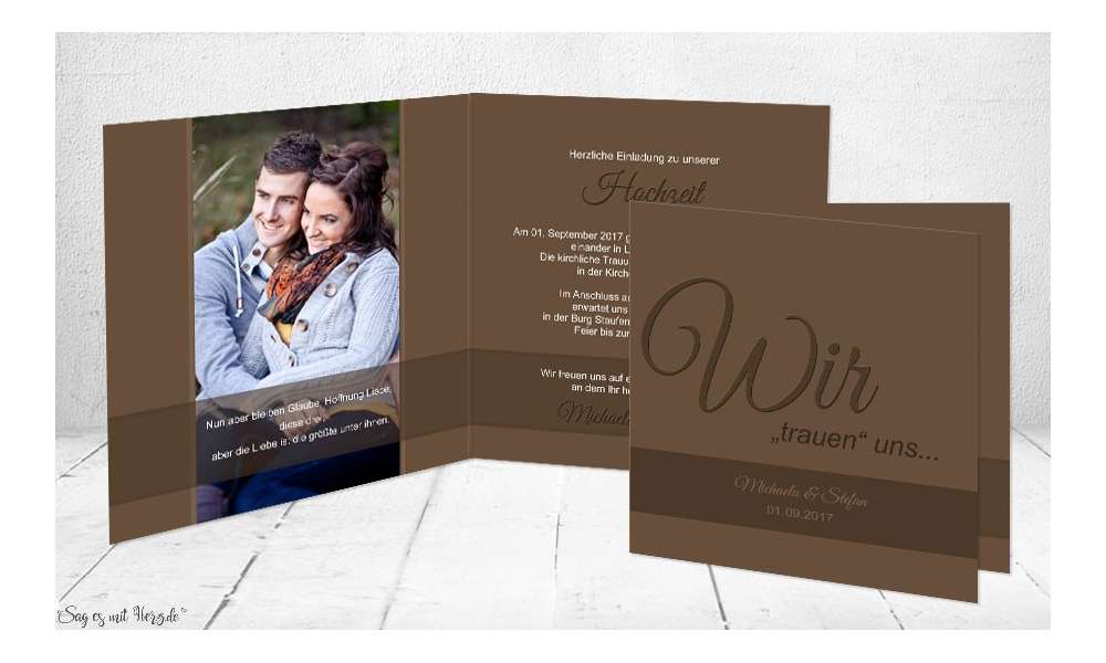 Einladungskarte Hochzeit Einladungskarte Hochzeit