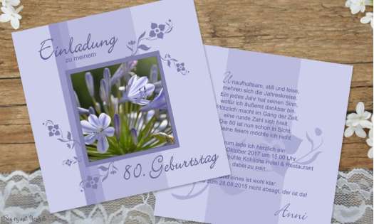 Einladung 50 Geburtstag Flachkarte 12 5x12 5 Cm Grun 