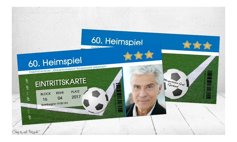 Einladungskarten Geburtstag mit Foto