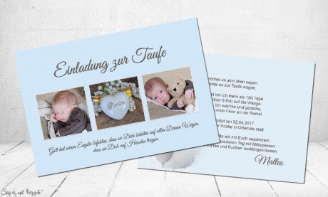 Geburt 100 FOTO Einladung Danksagung Einladungskarten Danksagungskarten Taufe 