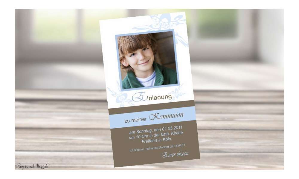 Fotokarten-Kommunion-Konfirmation