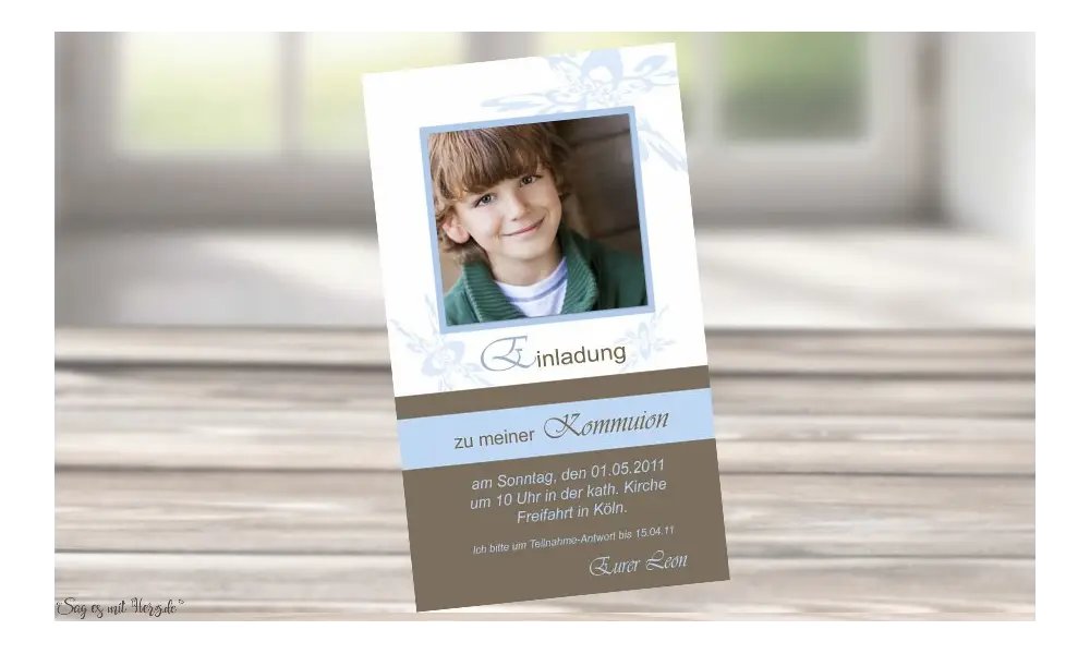 Fotokarten-Kommunion-Konfirmation