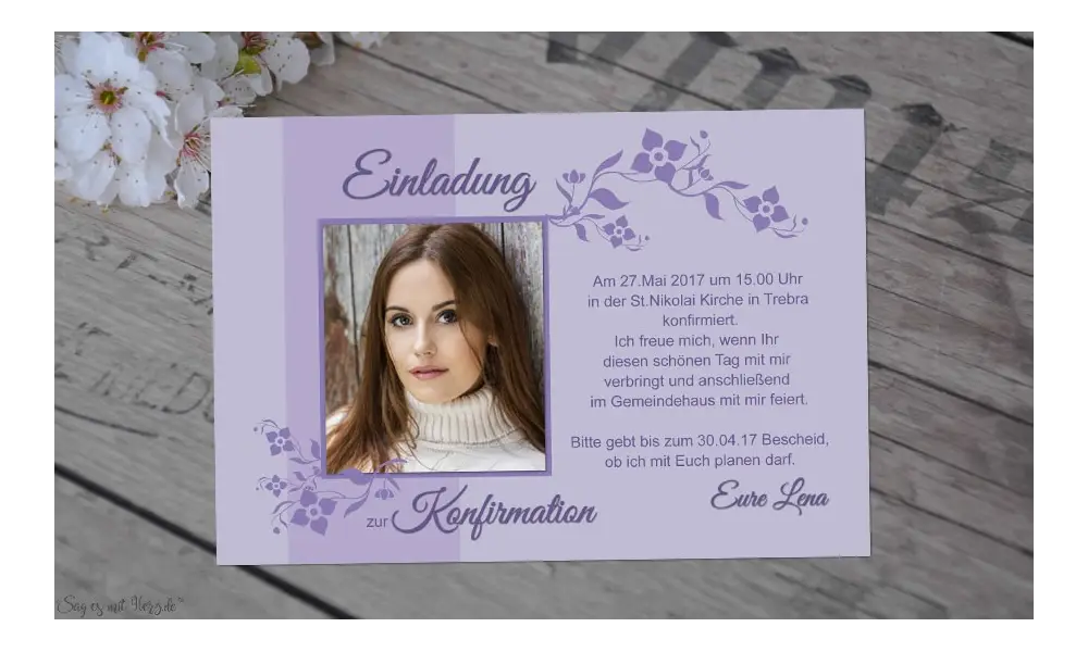 Fotokarten-Kommunion-Konfirmation