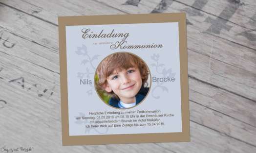 Fotokarten-Kommunion-Konfirmation