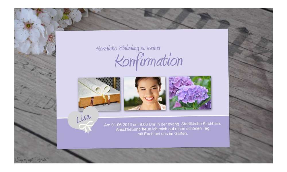 Fotokarten-Kommunion-Konfirmation