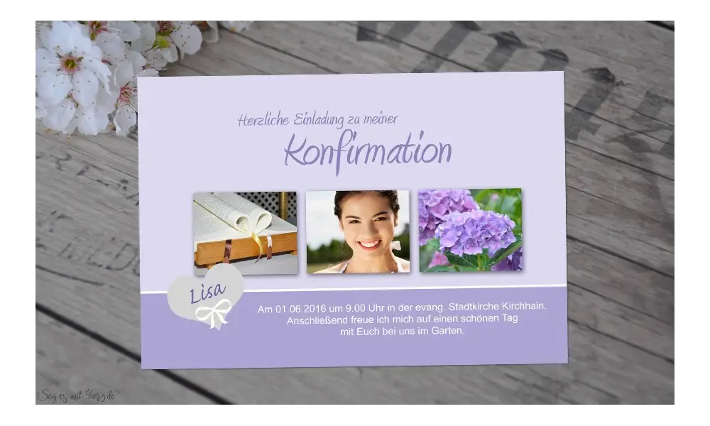 Fotokarten-Kommunion-Konfirmation