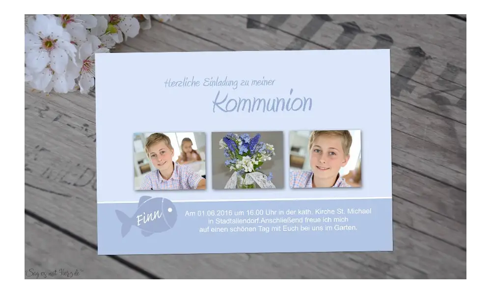 Fotokarten-Kommunion-Konfirmation