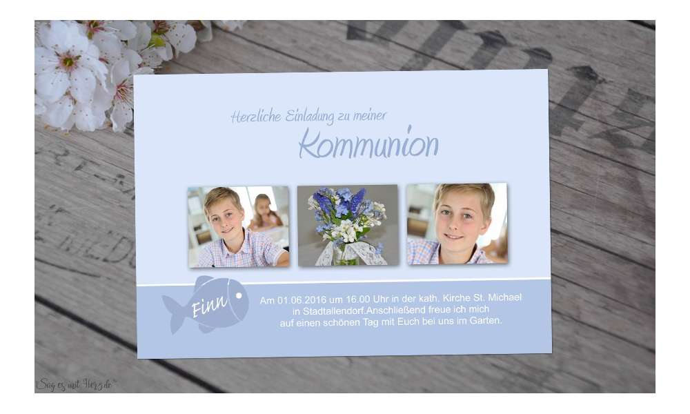 Fotokarten-Kommunion-Konfirmation