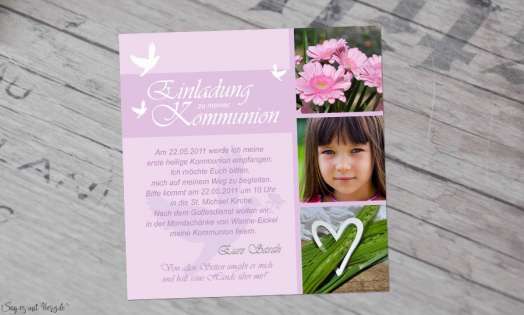 Fotokarten-Kommunion-Konfirmation