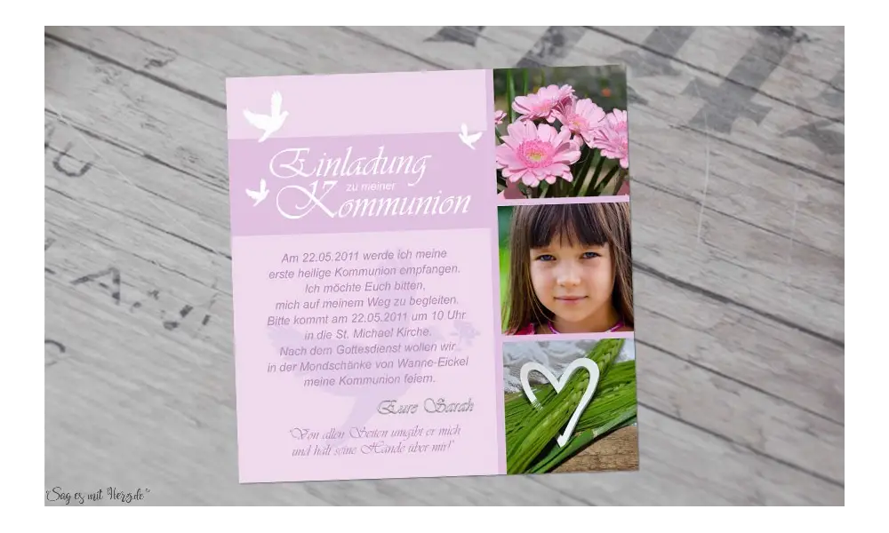 Fotokarten-Kommunion-Konfirmation