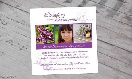 Fotokarten-Kommunion-Konfirmation