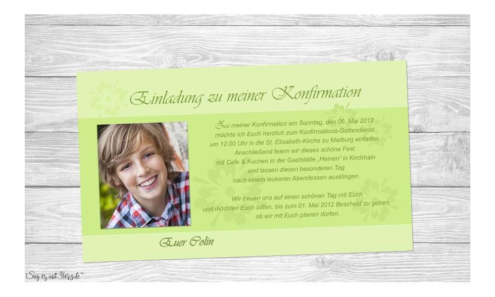Fotokarten-Kommunion-Konfirmation
