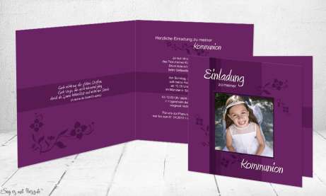 Einladungen Konfirmation Kommunion