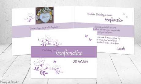Einladungen Konfirmation Kommunion