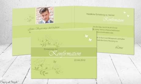 Einladungen Konfirmation Kommunion