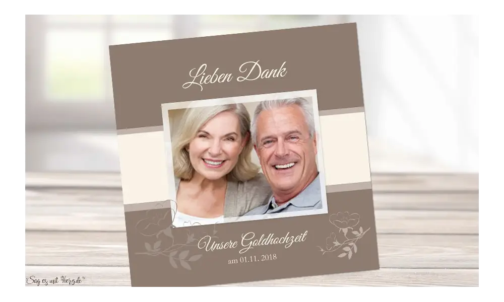 Dankeskarte Hochzeit unvergesslich