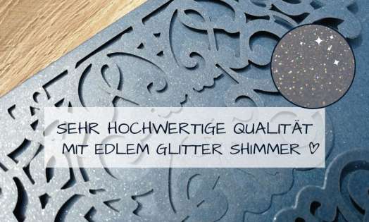 Hochzeitseinladungen Lasercut Spitze dunkelblau Baum Vintage navy blue