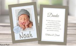Dankeskarten Geburt Postkarte