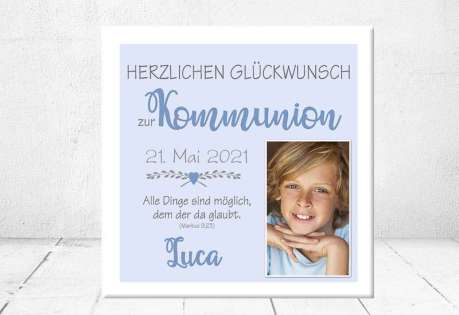 Geschenk Konfirmation Patenkind Kommunion Junge Mädchen kreativ personalisiert individualisiert