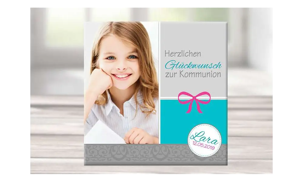 Geschenk Konfirmation Patenkind Kommunion Mädchen kreativ personalisiert individualisiert