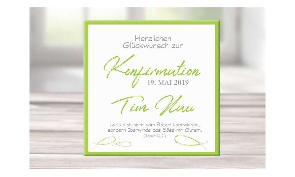 Geschenk zur konfirmation patenkind junge