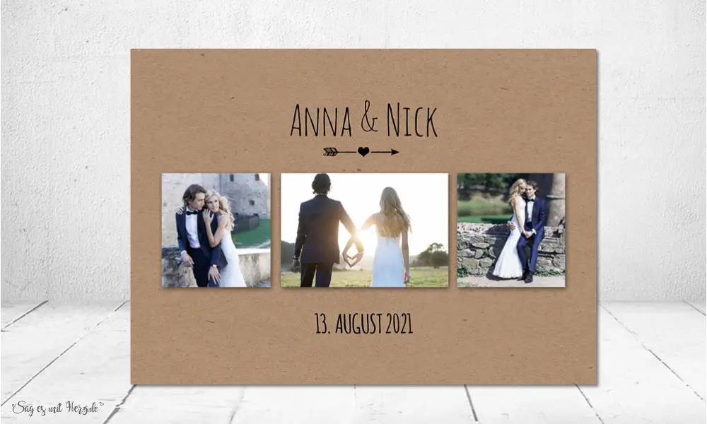 Dankeskarten Hochzeit Vintage