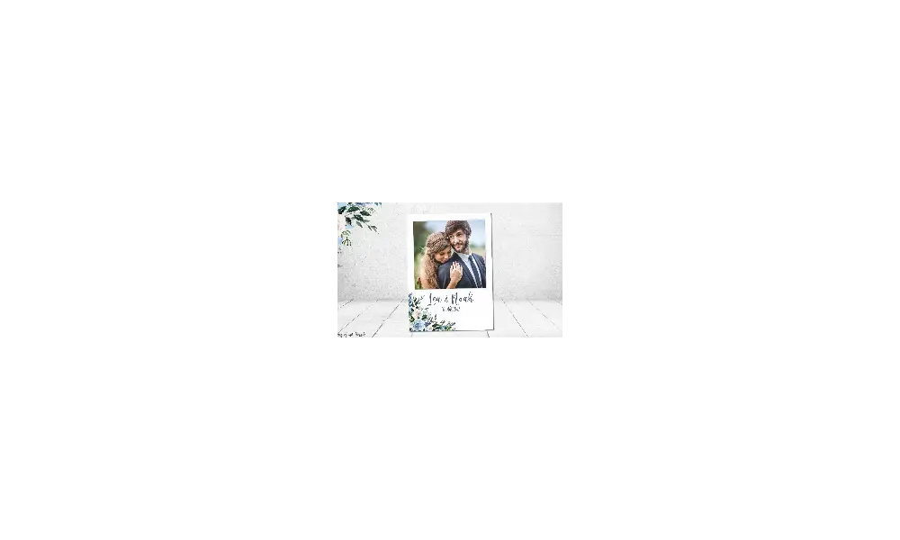 Dankeskarten Hochzeit floral